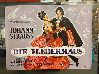 Die Fledermaus (1966) Original Uk Quad Movie Posters Gala Release • £80