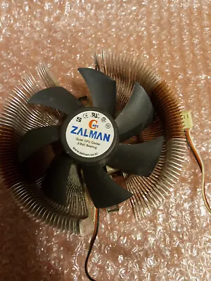 ZALMAN CPU Heat Sink And Fan 3 Pin • $19.50