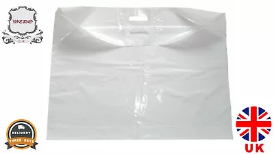 £4.49 • Buy  Extra Large 29 *22  Strong White Handle Plastic Carrier Bags