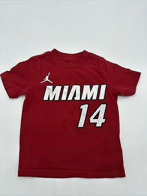 Miami Heat T-Shirt Toddler 2T Nike Red…#3198 • $4.50