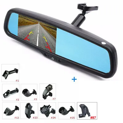 Car Rear View 4.3  LCD OEM Mirror Monitor For Backup Camera Parking Reverse • $39.99