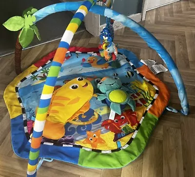 Baby Einstein Activity Gym Play Mat Ocean Themed- In Used Good Condition • £11.49