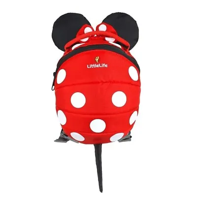 Disney Minnie Mouse Toddler Backpack With Rein • £18.99