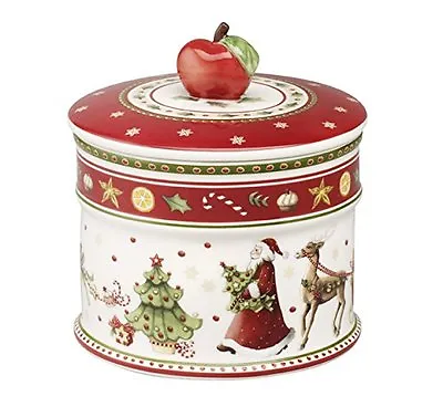 Villeroy & Boch WINTER BAKERY DELIGHT Canister/ Box:  Small #4520 • $60