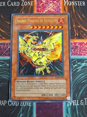 Yu-Gi-Oh! TCG Sacred Phoenix Of Nephthys FET-EN005 Ultra Rare Unlimited MP/HP • $12.75