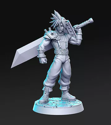 £6 • Buy Final Fantasy 7 Cloud Resin Miniature