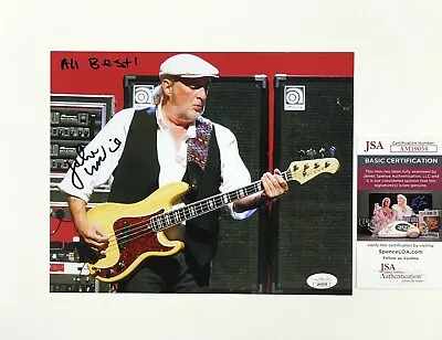 John McVie Of Fleetwood Mac Rare Signed 8x10 Photo Live Shot JSA Certified COA • $159.99