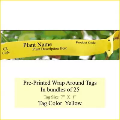 Pepper Marconi Italian Red    - Printed Plant Tags    { Pk Of 25  } • $4.95