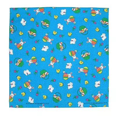 New CTM Bunny Patch Easter Print Holiday Bandana • £9.40