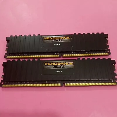 SAME DAY DISPATCH RAM DDR4 Corsair 32Gb 2x16 Vengeance LPX Black 2133Mhz 1.2v • £64.95