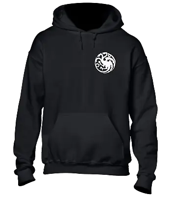 House Targaryen LB Hoody Hoodie Iron Thrones Game Of Dragons Princess Queen • £20.99