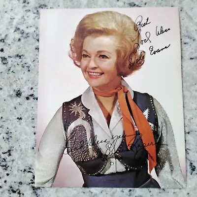 Dale Evans SIGNED Photo Movie TV Actress Singer Roy Rogers Happy Trails Westerns • $39