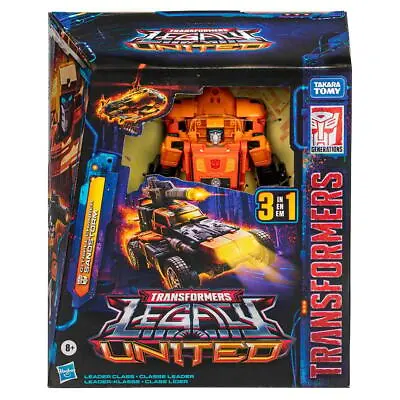Transformers Legacy United: Leader Class G1 Triple Charger Sandstorm Converting  • $103.95