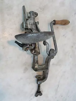 VINTAGE  No. 50 Cherry Pitter Stoner Hand Crank MT. JOY PA USA • $37