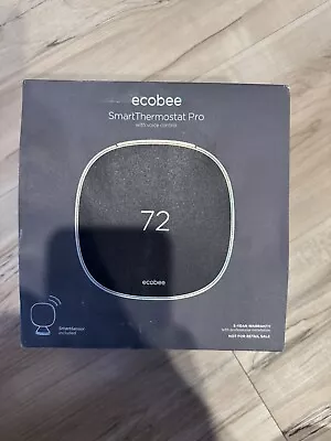 Ecobee Smart Thermostat Pro - STATE5CR-01 - Lightly Used • $75