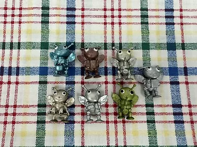 Vintage Lot Of 7 Alien Bug UFO Gumball Vending Machine Toy Mini Figure Musical • $10