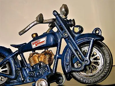 Harley Davidson Tether Motorcycle Midget Race Bike Car 1920s Racer Gold Engine • $359