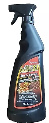 IMPERIAL CLEAR FLAME 2 & 1 Glass And Masonry Cleaner 22oz TOUGH ON SOOT! #KK0330 • $15.99