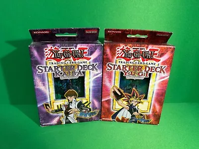 Yu-Gi-Oh! 2004 Factory Sealed Yugi And Kaiba Evolution Unlimited Starter Decks • $349.95