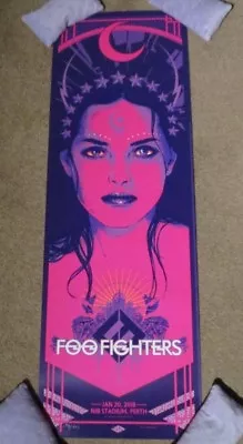 $49.99 • Buy FOO FIGHTERS Concert Gig Poster Print PERTH 1-20-18 2018 Print Vance Kelly