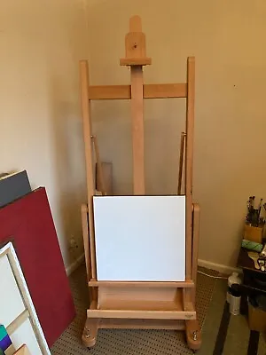 MABEF STUDIO EASEL M/18 Convertible Can Be Angled From Vertical - Used Once • £325