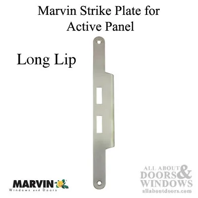 Marvin Active Strike Plate Panel Stainless Steel Single Door Jamb • $61.43