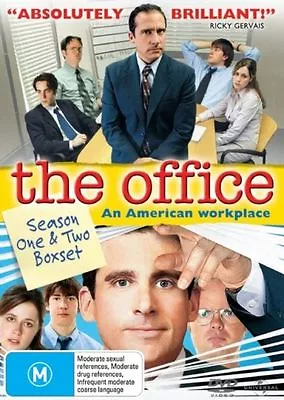 The Office DVD Season 1 + Series 2 USA  Complete First And Second • $18.95