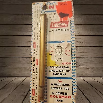 New Old Stock Coleman Generator Single Mantle Lantern Vintage Camping Outdoors • $19.99