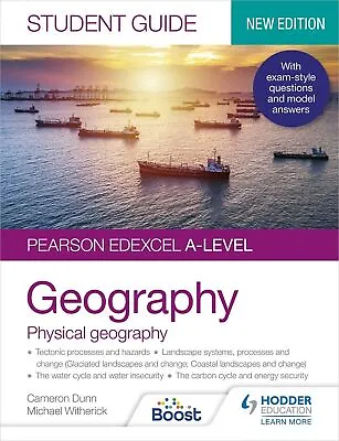 Pearson Edexcel A-level Geography Student Guide 1: Physical Geography • £19.32