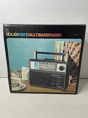 Vintage Precor Solid State Multi Band Radio New Open Box !! Great Condition • $99.99