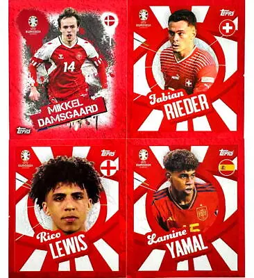 Topps UEFA EURO 2024 Germany I Swiss Edition I Single Sticker To Choose From 1/3 • $1.06