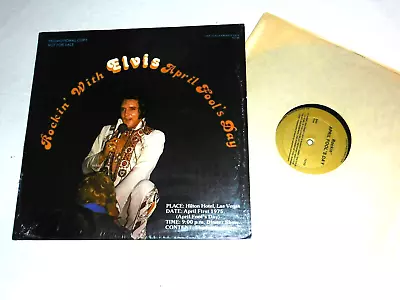 Elvis Presley- Rockin With Elvis April Fools Day- Mint Lp In Shrink- Rare! • $26