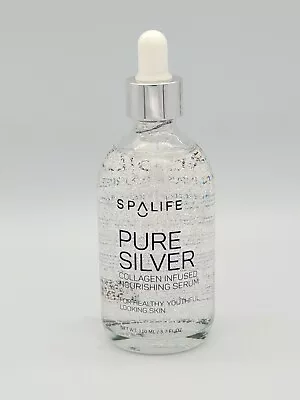 One Spa Life Pure Silver Collagen Infused Nourishing Serum  3.7 Fl Oz • $13.99