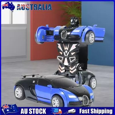 AU 2 In 1 Car Diecasts Toy Funny Robot Deformation Car Toy Children Toy Boys Gif • $8.99