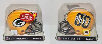 Riddell Players Inc Green Bay Packers Donald Driver Mini Helmet • $69.95