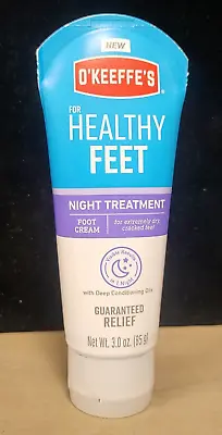 O'keeffes Healthy Feet Foot Cream Night Treatment 3oz • $14.99