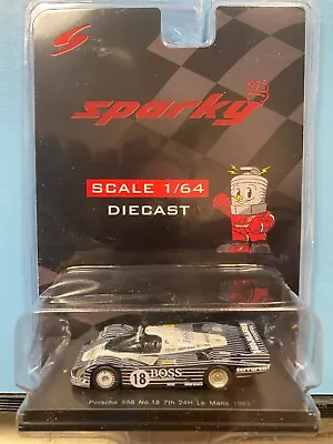 1/64 Spark Porsche 956 #18 Boss 7th 24h Le Mans 1983 Sparky • $25