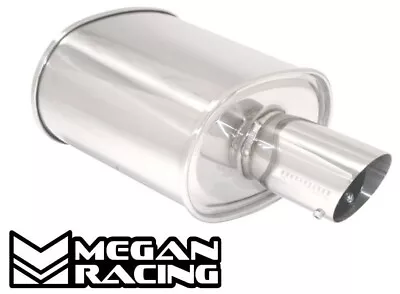 Megan Racing 3  Universal Exhaust Muffler M-oe Turbo Na Jdm Dtm • $135.25