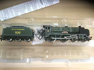 HORNBY R132 SR 4 4 0 SCHOOLS CLASS 936 CRANLEIGH In SR Green • £95