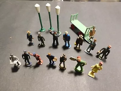 18 Lead Metal O Gauge Figures For Trains Or Diaramas • $25