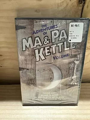 The Adventures Of Ma And Pa Kettle: Volume 1 (DVD) BRAND NEW FACTORY SEALED • $6