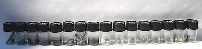 Set Of 16 Rare Earth Metals - Periodic Table Element Samples In Vials  • $139