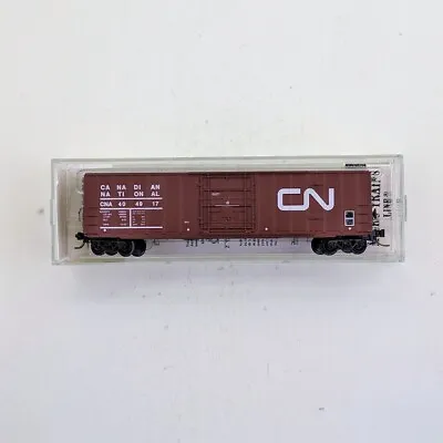 Micro-Trains 27110 N Scale 50' Rib Side Box Car Plug Door - CN # 404917 • $34.80