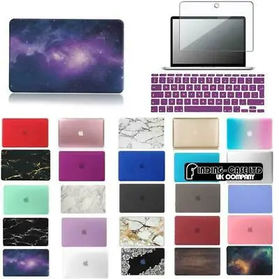 £9.99 • Buy Rubberized Case Cover+Keyboard Skin+Screen Protector For MacBook Air 13  (A1932)