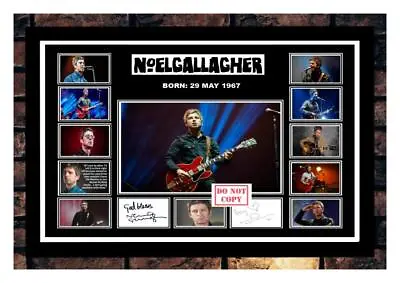 (348) Noel  Gallagher Oasis Signed Unframed/framed Photograph (reprint) @@@@@@@ • £18.99