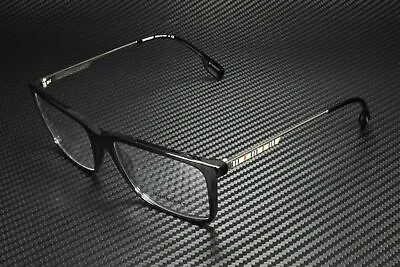BURBERRY BE2339 3001 Black Rectangle Men's 53 Mm Eyeglasses • $117.45