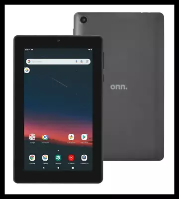 Onn 7  Tablet 32GB 2GB Ram 2.0 GHz Quad-Core Processor Charcoal Black  A  • $41.99