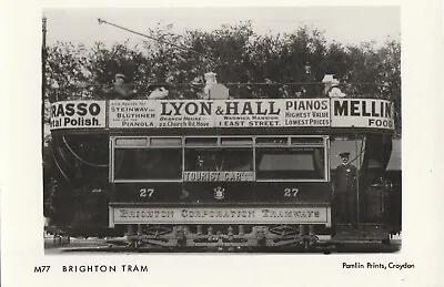 £1.69 • Buy J England Sussex Old Antique Postcard English Brighton Tram