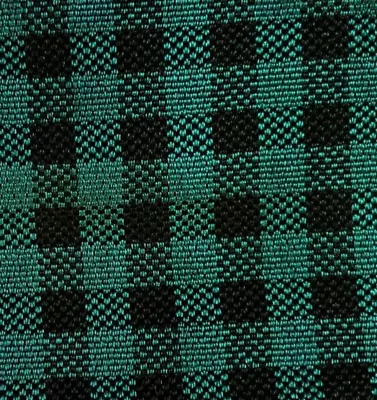 Bow Tie Men Silk Green Black Plaid SELF TIE Bowtie • $14.99