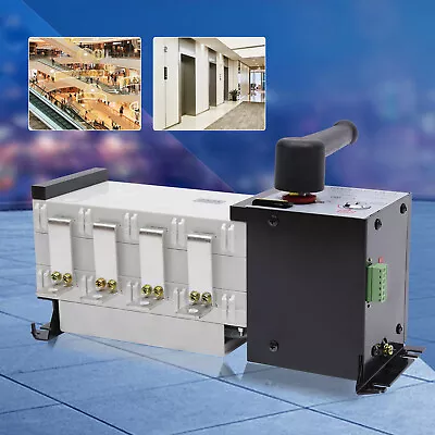 Automatic Transfer Switch 250A 4-Poles AC 110V 220V Grid To Generator Industrial • $166.25